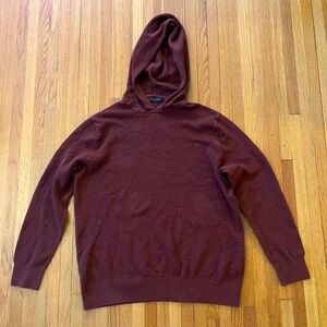 Banana Republic men’s XL supima cotton hooded sweater